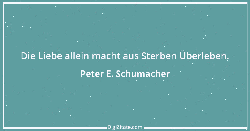 Zitat von Peter E. Schumacher 347