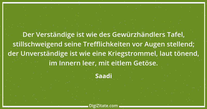 Zitat von Saadi 58