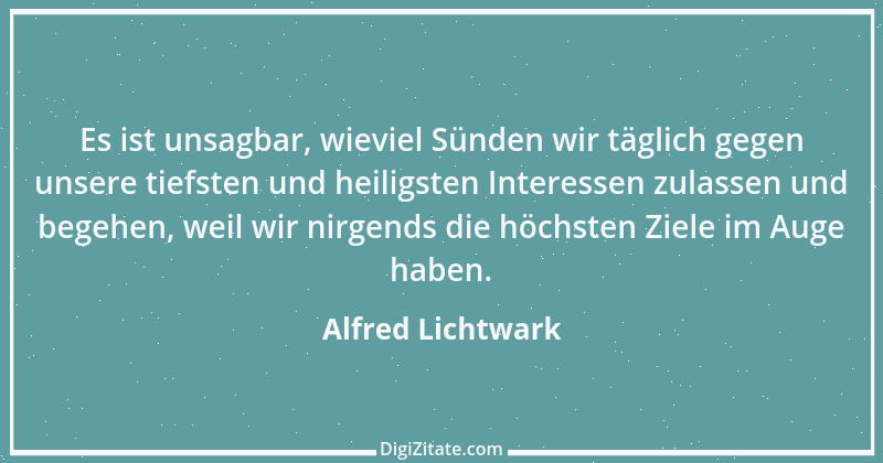 Zitat von Alfred Lichtwark 3