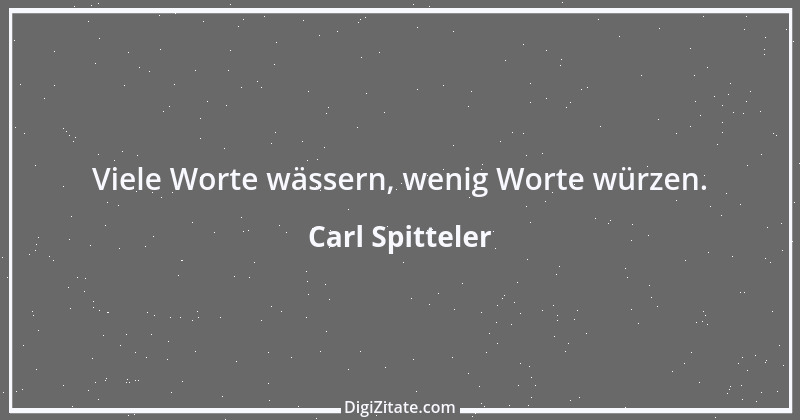 Zitat von Carl Spitteler 23