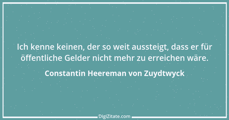 Zitat von Constantin Heereman von Zuydtwyck 1