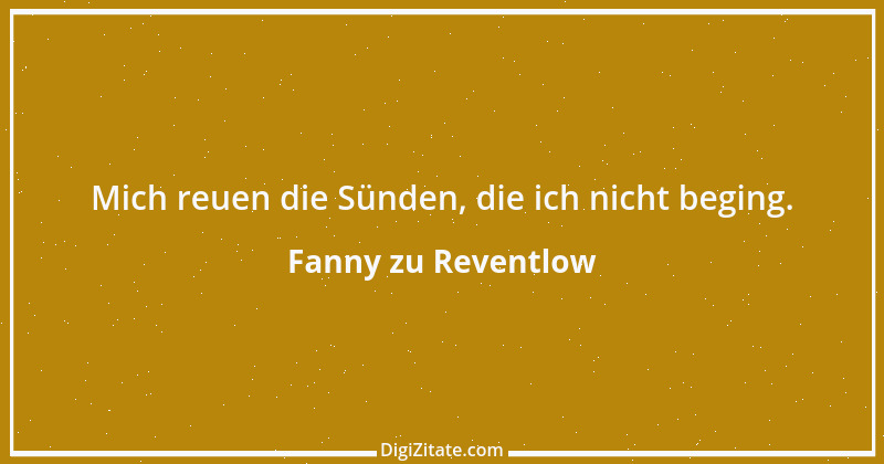 Zitat von Fanny zu Reventlow 28