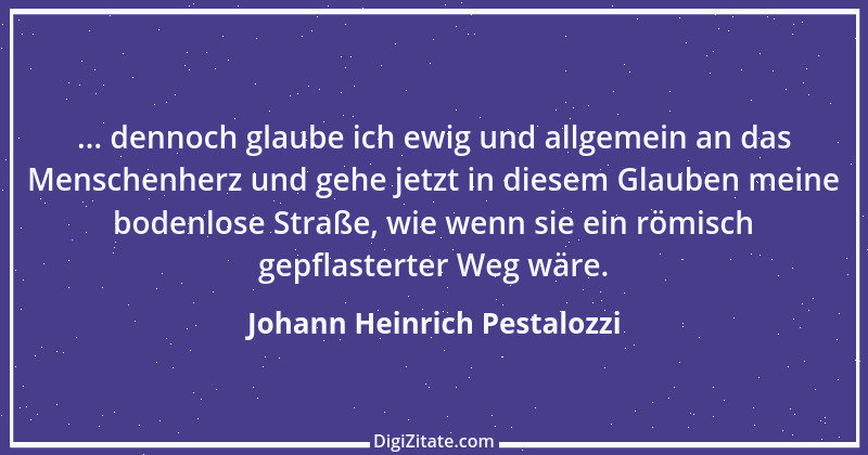 Zitat von Johann Heinrich Pestalozzi 14