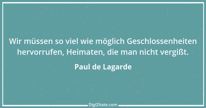 Zitat von Paul de Lagarde 41