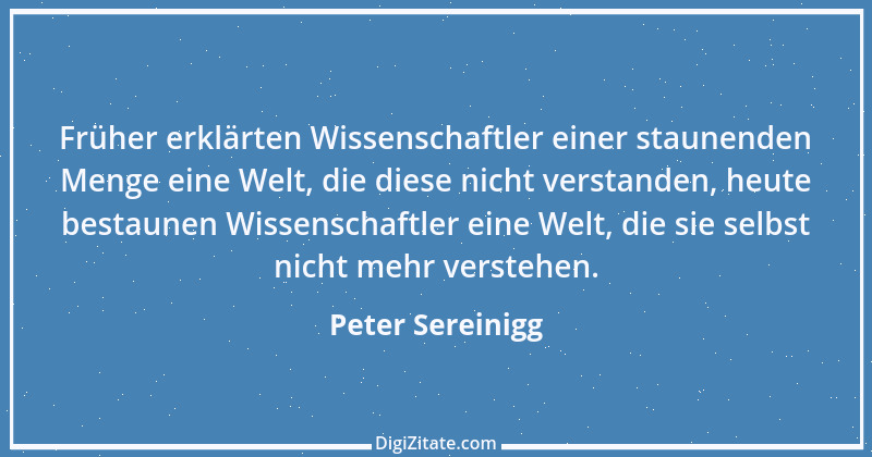 Zitat von Peter Sereinigg 28