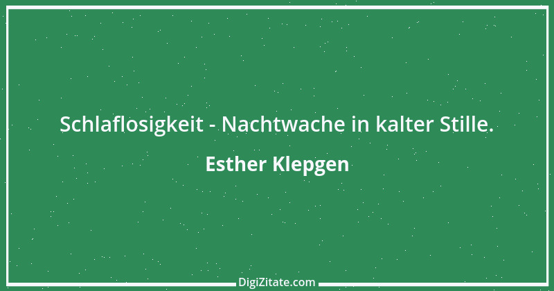 Zitat von Esther Klepgen 36