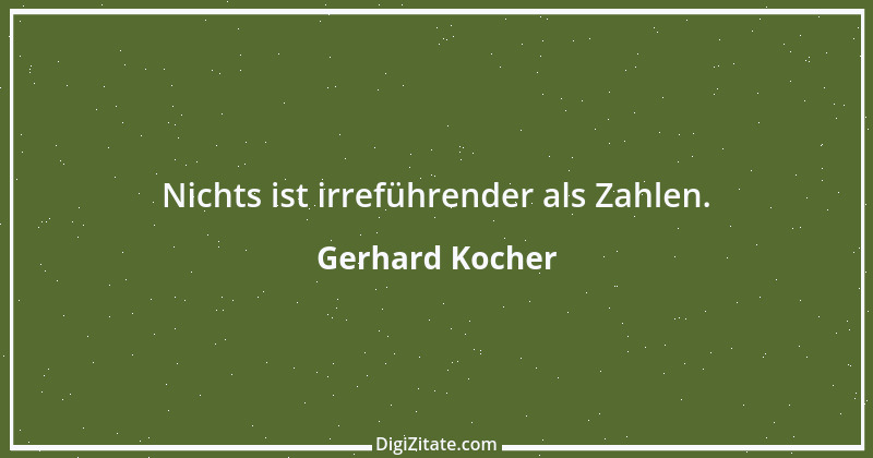 Zitat von Gerhard Kocher 53