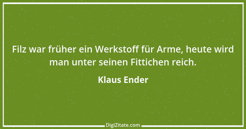 Zitat von Klaus Ender 217