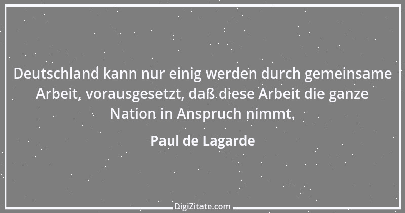 Zitat von Paul de Lagarde 42