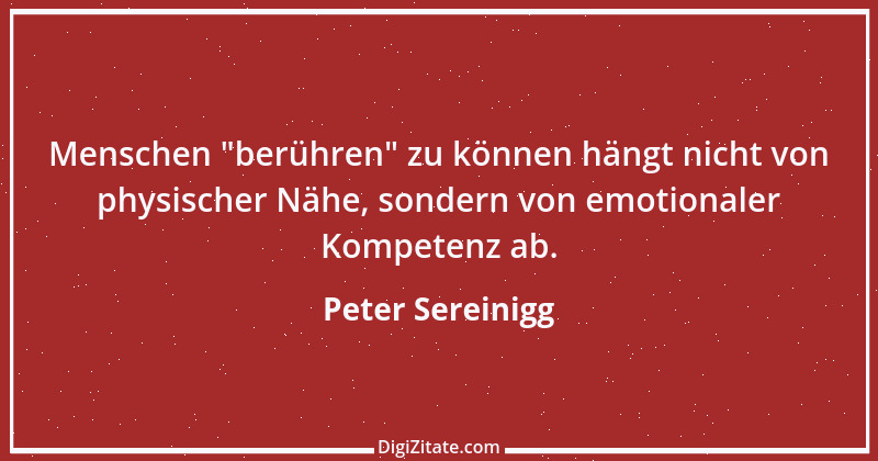 Zitat von Peter Sereinigg 29