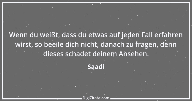 Zitat von Saadi 60