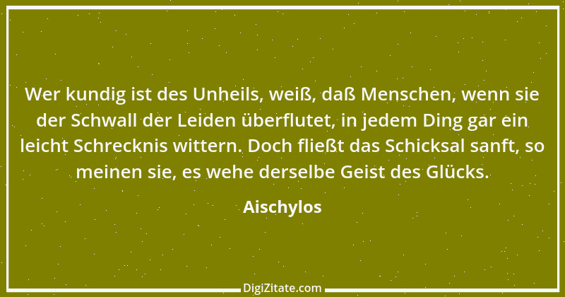 Zitat von Aischylos 84