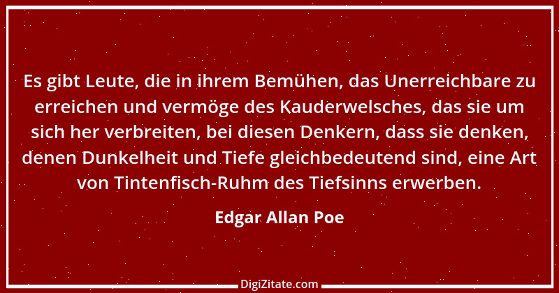 Zitat von Edgar Allan Poe 24