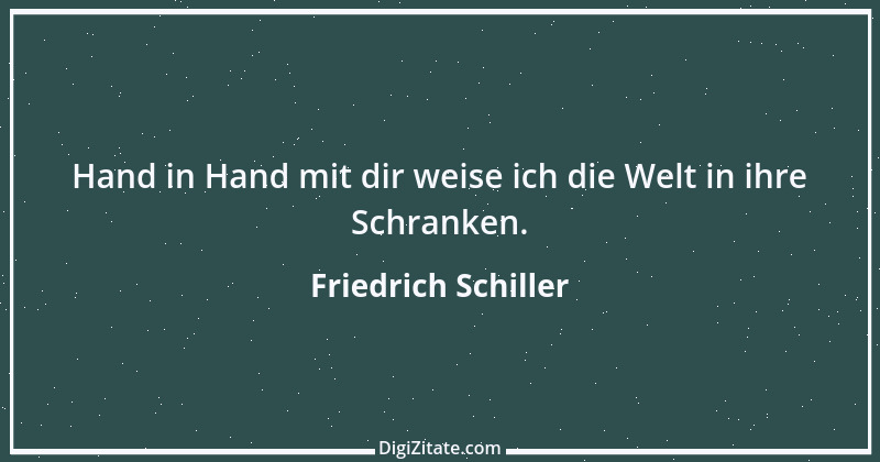 Zitat von Friedrich Schiller 1062