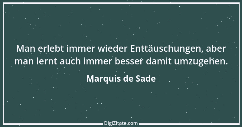 Zitat von Marquis de Sade 8