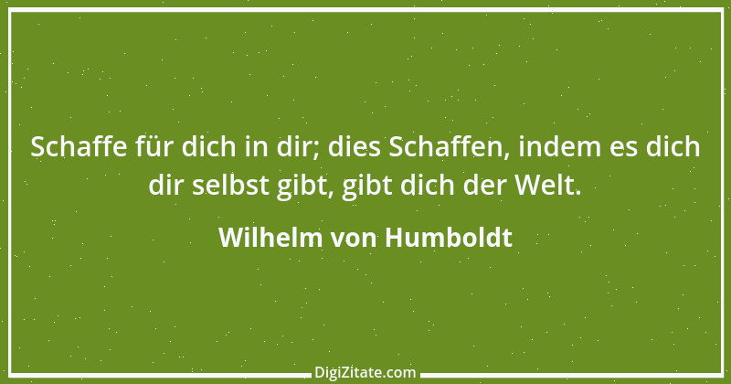 Zitat von Wilhelm von Humboldt 95