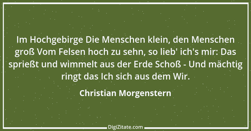 Zitat von Christian Morgenstern 331