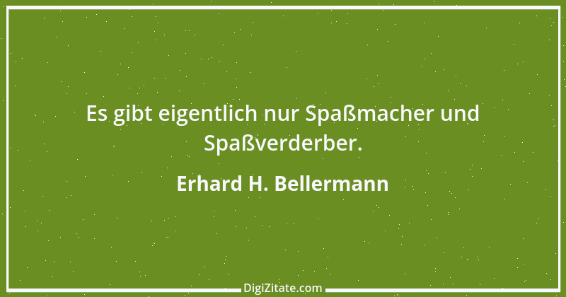 Zitat von Erhard H. Bellermann 322