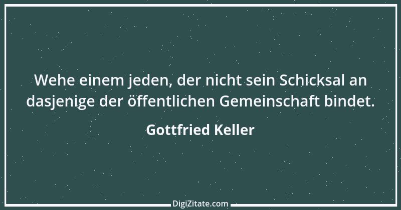 Zitat von Gottfried Keller 55