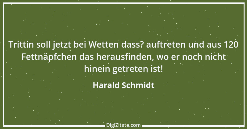 Zitat von Harald Schmidt 126