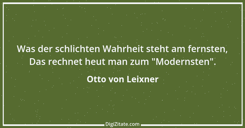 Zitat von Otto von Leixner 107