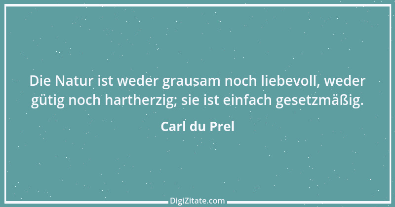 Zitat von Carl du Prel 3