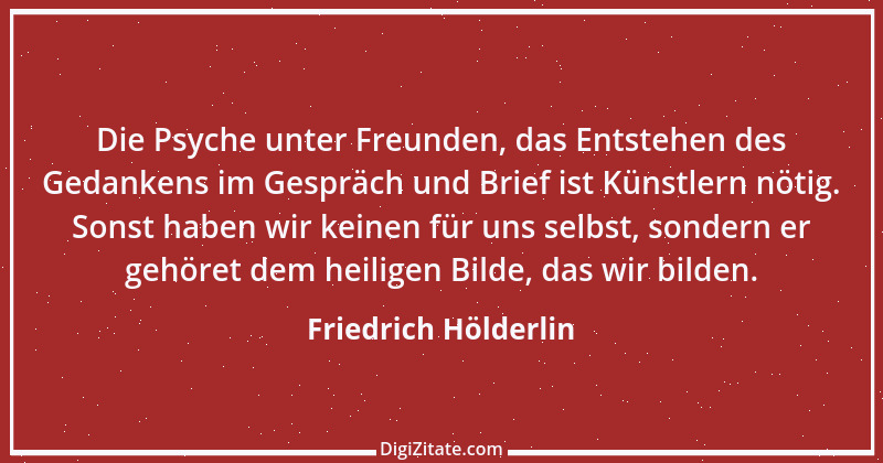 Zitat von Friedrich Hölderlin 56