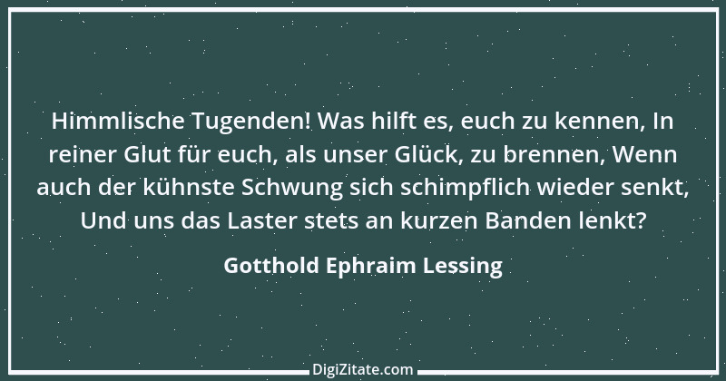 Zitat von Gotthold Ephraim Lessing 468