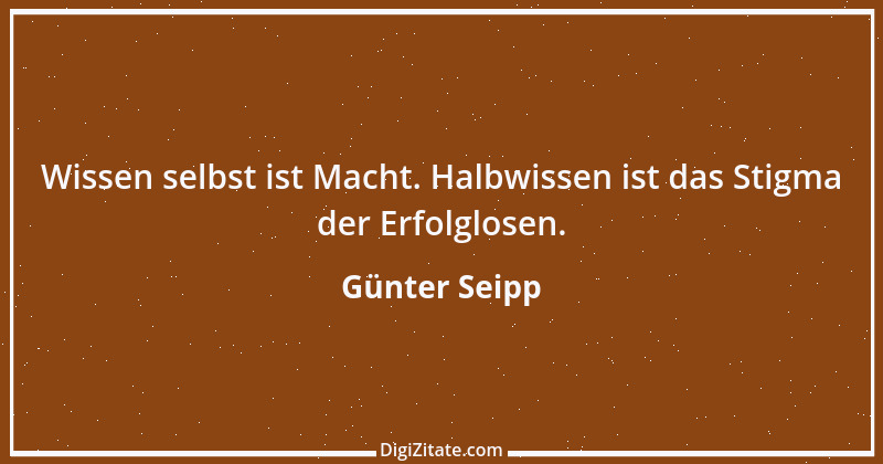 Zitat von Günter Seipp 34