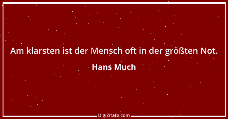 Zitat von Hans Much 6