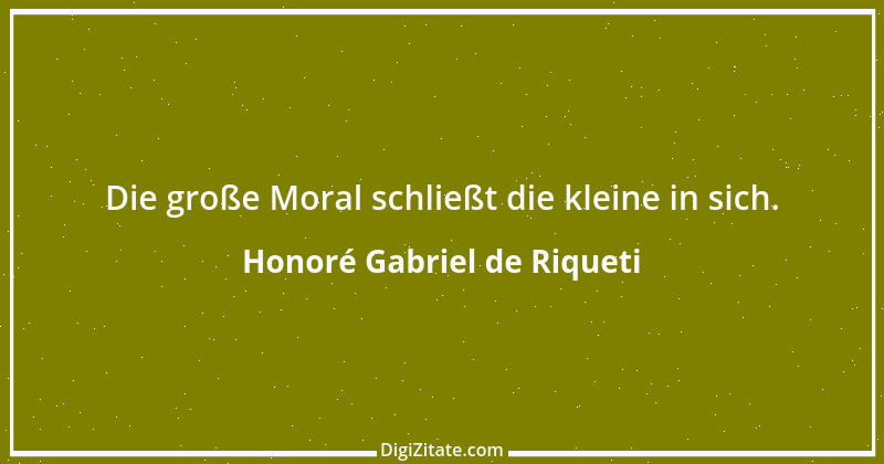 Zitat von Honoré Gabriel de Riqueti 1