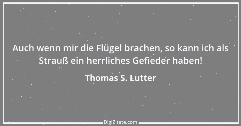 Zitat von Thomas S. Lutter 252