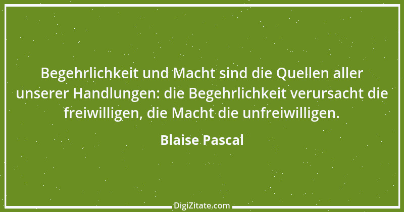 Zitat von Blaise Pascal 80