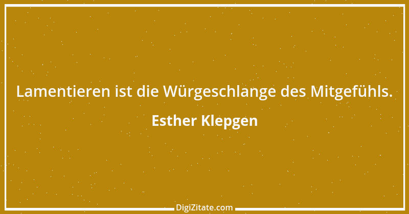 Zitat von Esther Klepgen 39