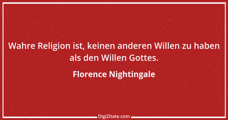 Zitat von Florence Nightingale 1