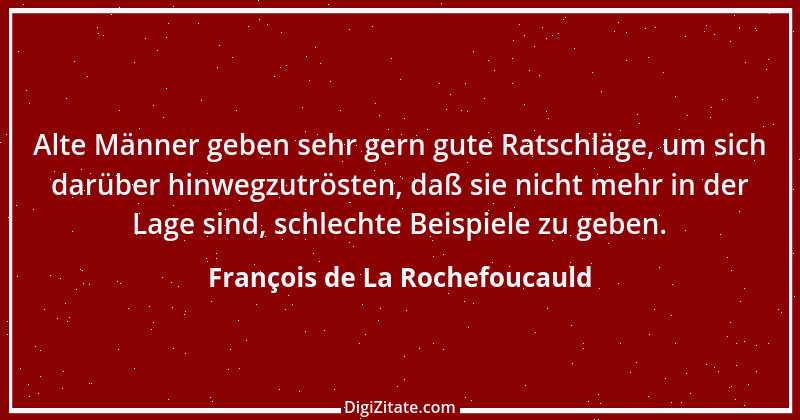 Zitat von François de La Rochefoucauld 460