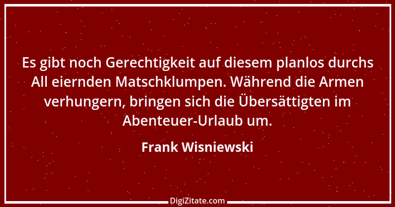 Zitat von Frank Wisniewski 134