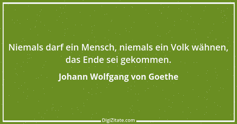 Zitat von Johann Wolfgang von Goethe 1547