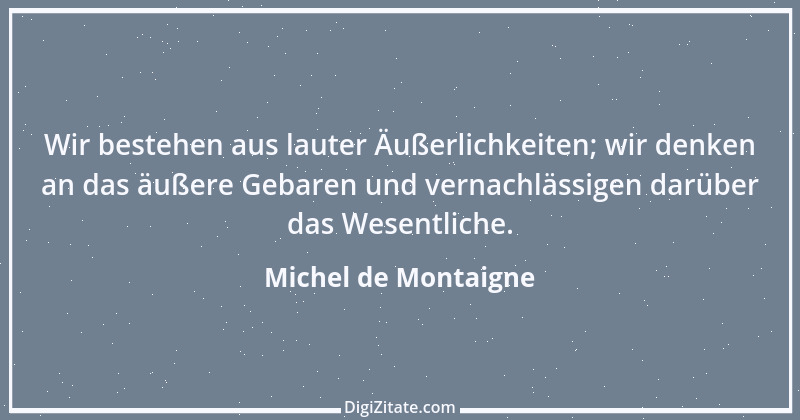 Zitat von Michel de Montaigne 235