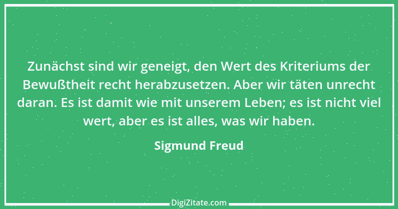 Zitat von Sigmund Freud 21