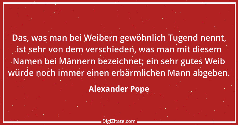 Zitat von Alexander Pope 87