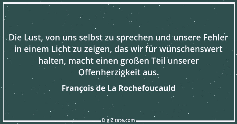 Zitat von François de La Rochefoucauld 461