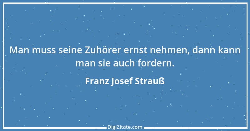 Zitat von Franz Josef Strauß 12