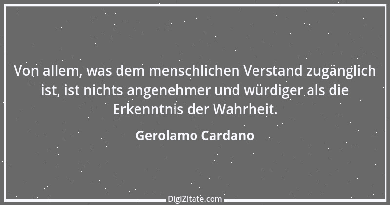 Zitat von Gerolamo Cardano 2