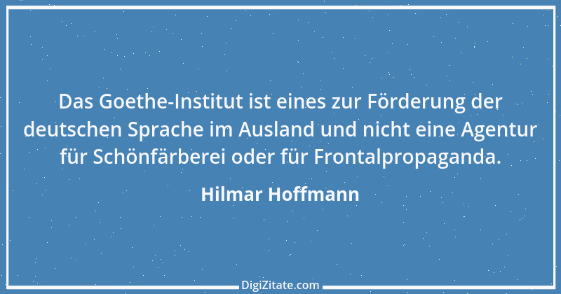 Zitat von Hilmar Hoffmann 2