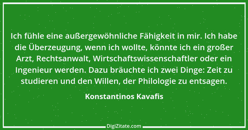 Zitat von Konstantinos Kavafis 14