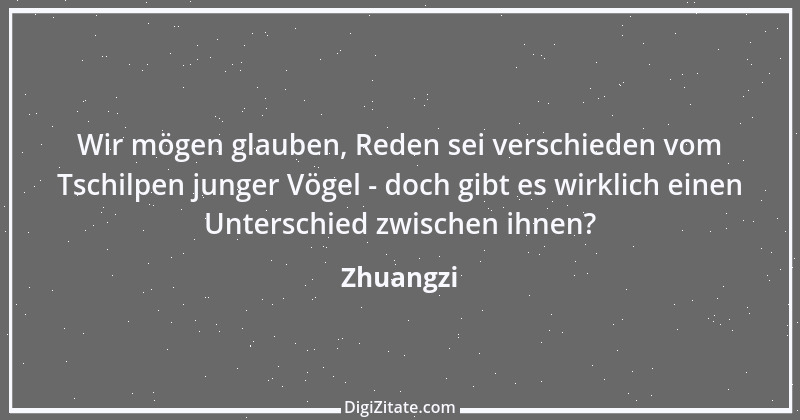 Zitat von Zhuangzi 13