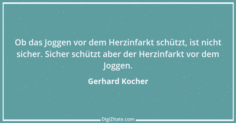 Zitat von Gerhard Kocher 58