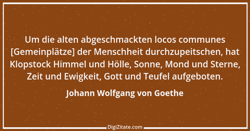 Zitat von Johann Wolfgang von Goethe 2549