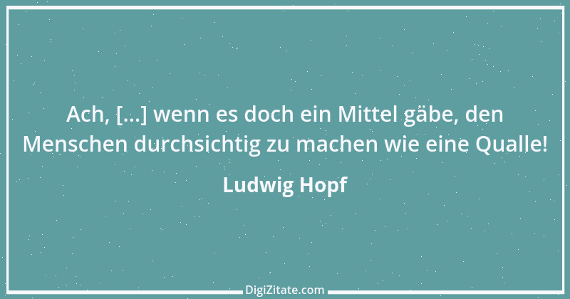 Zitat von Ludwig Hopf 1